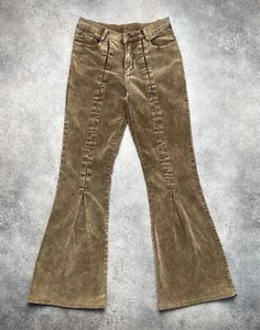 vintage faded corduroy super flare japanese pants - Picture 1 of 7