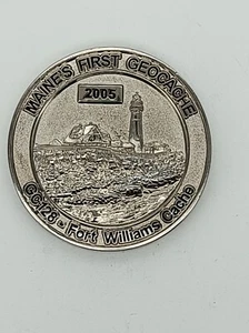 2005 MAINE FORT WILLIAMS GEOCOIN UNACTIVATED AND TRACEABLE - Picture 1 of 2