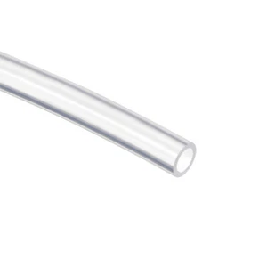 Silicone Tubing 4mm ID X 6mm OD 6.6ft 2m Flexible Silicon Rubber Tube Clear - Picture 1 of 3