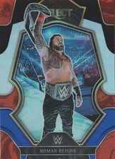 Roman Reigns [Black Blue] #125 | 2023 Panini Select WWE - 45/49