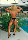 Female Bodybuilder 80'S 90'S Found Photo Color Pretty Woman Original En 18 25 L