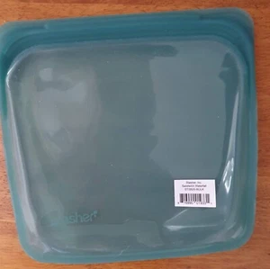Stasher Bag Sandwich Size 450ml Plastic Free Top Grade Silicone. Dishwasher Safe - Picture 1 of 7