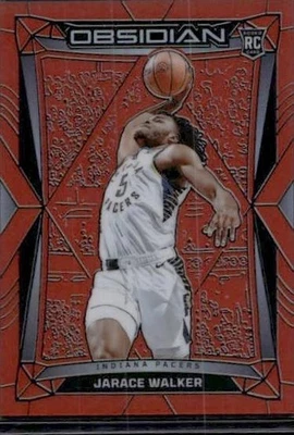 2023-24 Panini Obsidian #187 Jarace Walker Electric Etch Orange Flood #/99 RC - Image 1 of 2