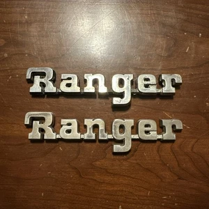 1983-1988 Ford Ranger Fender Emblem Badge Decal OEM Set (2) - Bild 1 von 2