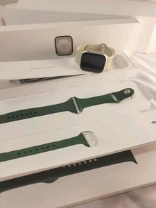 Apple Watch Series 8 GPS Cellular 45mm Starlight Aluminum   - Picture 1 of 6