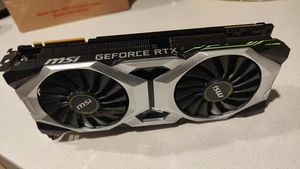 MSI NVIDIA GeForce RTX 2080 Ventus Ocv1 8GB GDDR6 GPU - Picture 1 of 2