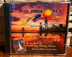 WNUA 95.5 Chicago Smooth Jazz Sampler Vol 16 2003 2 CD  Benoit Koz NEW SEALED - Picture 1 of 3