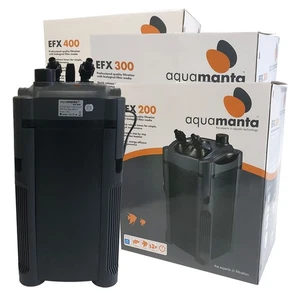 Aquarium External Filter Aquamanta EFX 200 Canister Pump 220-240V Fish Tank - Picture 1 of 1