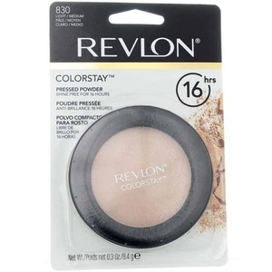 Paquete de 6 polvos prensados Revlon ColorStay, medio claro 830, 0,3 oz - Imagen 1 de 2