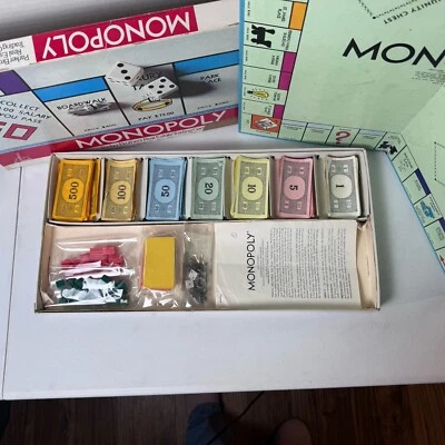 Juego de mesa Monopoly Parker Brothers 1961 vintage Foto 1 de 4