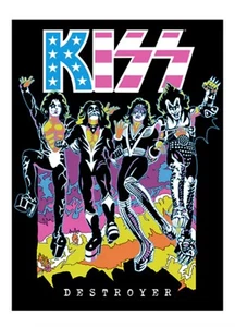 KISS Limited Edition Blacklight Poster - Only 500 Made! Rare USA KISSARMY FANS - Picture 1 of 3