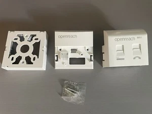 Unidad de combinación Openreach Master Socket NTE5C / VDSL MK4 con caja trasera - Imagen 1 de 2