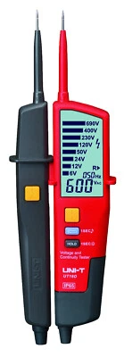 Spannungsprüfer Spannungtester Drehfeldmessgerät Durchgangsprüfer IP65 2-polig - Bild 1 von 4