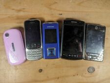 Selection Of Mixed Vintage Mobile Phones Joblot Bargain Untested No Chargers
