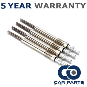 4x Diesel Heater Glow Plugs For Citroen Ford Peugeot 2.0 HDI 1.6 Dual Core - Picture 1 of 2