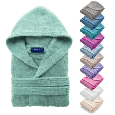 Accappatoio Caleffi Arcobaleno Spugna uomo donna taglia S M/L XL/XXL cotone 100% - Image 1 of 2