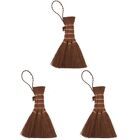  Mini Brown Broom Tea Ceremony Whisk Hand Laptop Accessories Duster