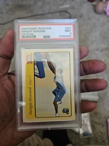 2004-05 Fleer Tradition Dwight Howard Crystal Rookie #221  RC /75 PSA 9 LOW POP - Picture 1 of 3