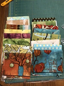 FQ bundle 16 "Lantern Bloom" Laura Gunn Michael Miller Fabrics - Picture 1 of 1