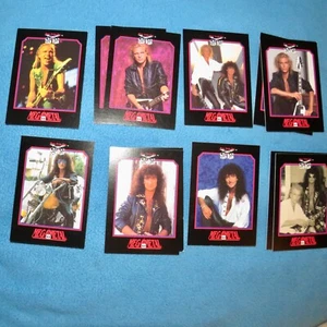 McAuley Schenker Impel Mega Metal 12 Cards Set 1991 RARE DISC COllectible! - Picture 1 of 2