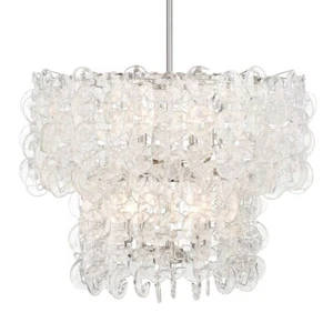 Minka Metropolitan Taffinoe 8 Light Pendant, Polished Nickel/Clear - N7738-613 - Picture 1 of 1