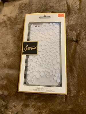 Sonix Clear Coat Case for iPhone 6/6s plus - Hello Daisy (Clear/white) - Image 1 of 2
