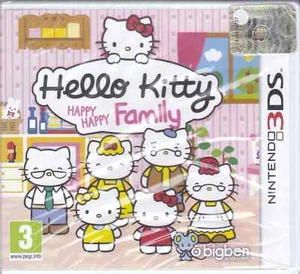 BRAND NEW SEALED Hello Kitty Happy Happy Family 3DS Nintendo - Picture 1 of 2
