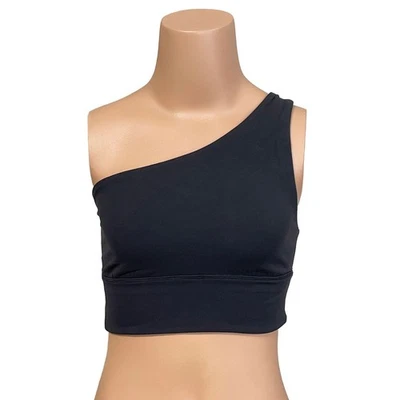Lululemon Align Asymmetrical Bra Sz 8 S A/B New $58 Black Low Support Unpadded - Image 1 of 4