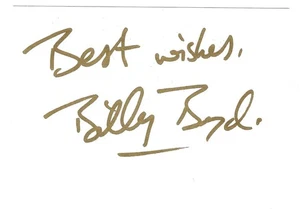 Billy Boyd. Schauspieler und Musiker. Herr der Ringe. Signierte Karte - Bild 1 von 1