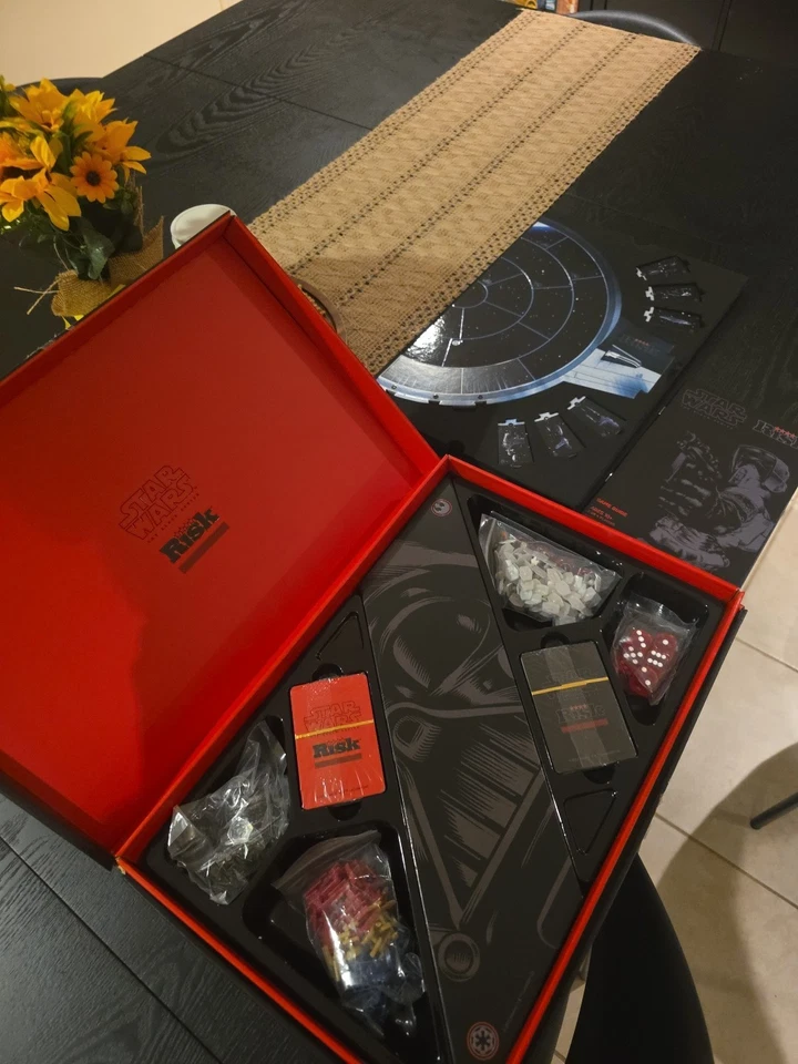 Risk: Star Wars Black Edition/Series, Hasbro 2014 Cards Sealed And Never Used - Image 1 of 4