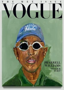 Vogue USA Pharrell Williams Fashion Modelling Turn Met Issue May 2025 Magazine - Picture 1 of 3