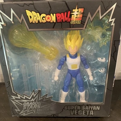 Dragon Ball Z Dragon Stars Series Super Saiyan Vegeta Power Up Pack USADO Foto 1 de 4