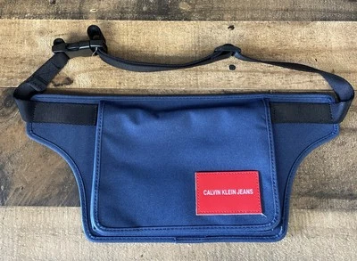 Calvin Klein Jeans Navy Blue Belt Bag Fanny Pack NWOT - Image 1 of 4