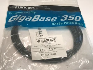 GENUINE BLACK BOX PREMIUM QUALITY 1.5M  RJ45  CAT5e  NETWORK CABLE         ac1c1 - Picture 1 of 3