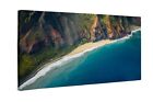 Leinwandbild Kunst-Druck Die Insel Kauai auf Hawaii 120x60 cm