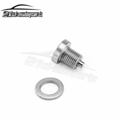 Tapón de drenaje de aceite de motor magnético 1/2"-20 para Harley #60328-98B / 60328-98A Foto 1 de 4