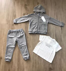 Armani Baby Trainingsanzug 3-teiliges Outfit Alter 36 Monate neu mit Etikett UVP £ 300