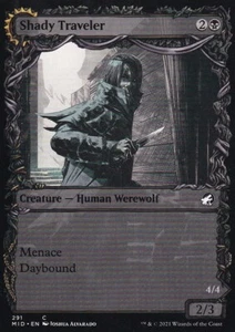SHADY TRAVELER // STALKING PREDATO [Innistrad: Midnight Hunt] NM+ - Picture 1 of 2