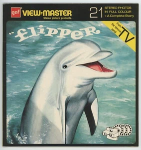 FLIPPER 8" by 8" inches Dutch View-Master Packet Exc. Cond - Picture 1 of 2