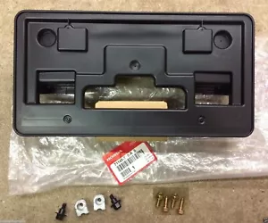 Kit de soporte de matrícula frontal genuino OEM Honda Accord 2 puertas 2011-2012 soporte - Imagen 1 de 2