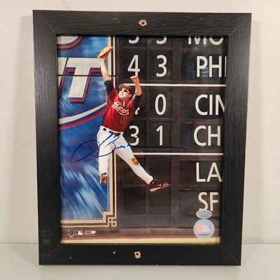 Бейсбольная фотография Лэнса Беркмана из Houston Astros с автографом в рамке 8x10 — БЕЗ СЕРТИФИКАТА ПОДЛИННОСТИ - Изображение 1 из 4