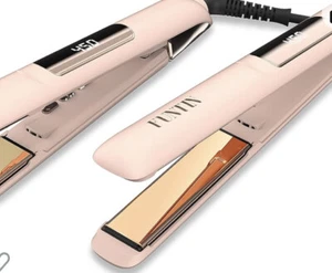 Plancha de pelo - Plancha plana de titanio 100 % puro 2 en 1 rizador de pelo plancha - Imagen 1 de 7