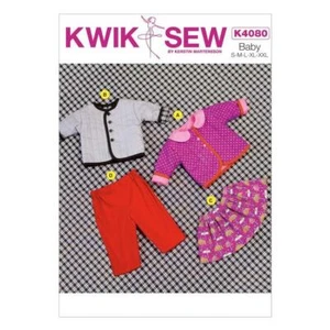 Kwik Sew Pattern K4080 | Baby Jacket, Pants & Skirt | Sizes XS - XXL | Nb - 2yrs - Picture 1 of 2