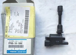 NEW GENUINE MAZDA IGNITION COIL - FP8518100C (Our Ref: MB19) - Picture 1 of 1