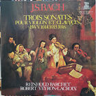 Johann Sebastian Bach - Sonates Pour Violon Et Clavecin (Volume 1) / VG+ / LP