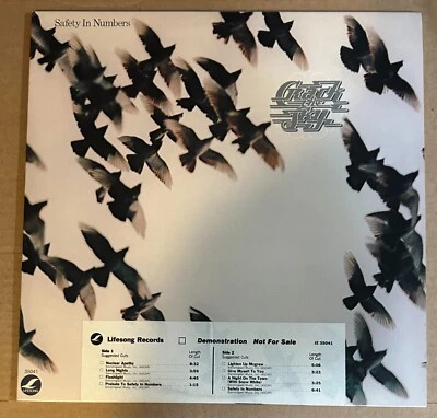 LP:   CRACK THE SKY - Safety In Numbers WLP PROMO - Image 1 of 3