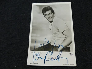 TONY CURTIS signed Autogramm signiert auf 9x14 cm Autogrammkarte LOOK - Imagen 1 de 1