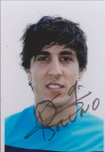 FOOTBALL PHOTO GIANNI BRUNO LILLE OSC SIGNATURE ORIGINALE - Picture 1 of 1