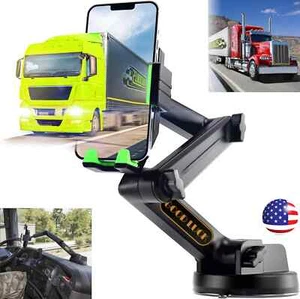 Universal 360° Car Cell Phone Holder Windshield Dashboard Dash Mount For iPhone - Picture 1 of 11