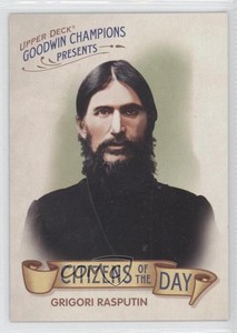 2009 Upper Deck Goodwin Champions Citizens of the Day Grigori Rasputin #CD-15